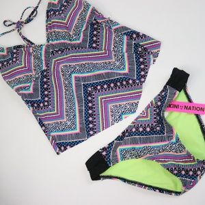 NWT Bikini Nation Multi Tankini - S - L31
